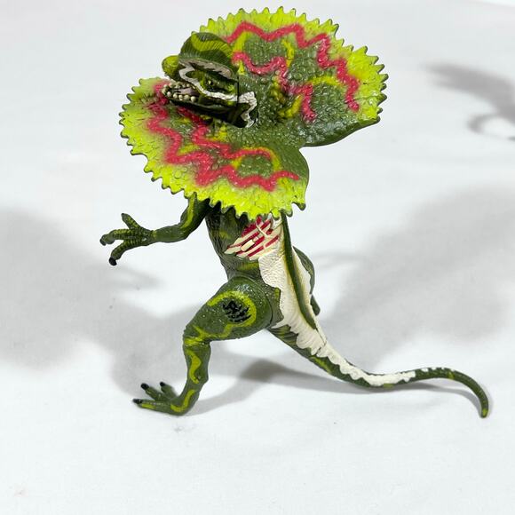 Jurassic Park 3 Dilophosaurus Velociraptor Triceratops Lot of 3 Hasbro 2000 - Picture 6 of 16